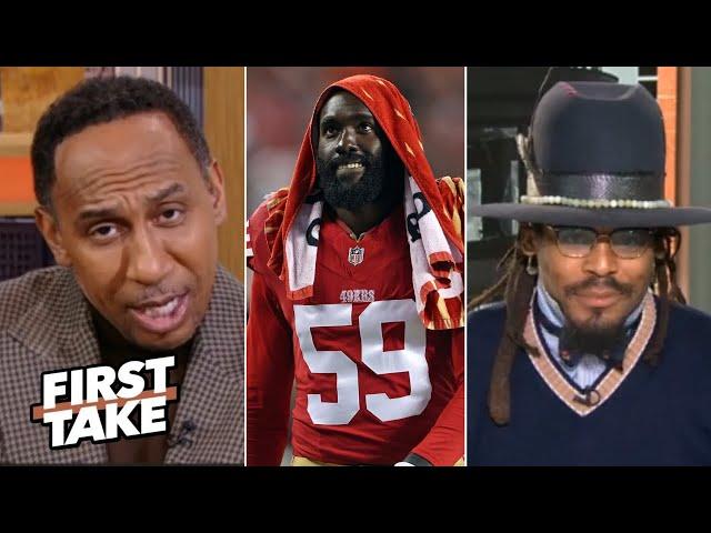 FIRST TAKE | Stephen A. & Newton on De'Vondre Campbell refuses to play, walks off sideline in loss