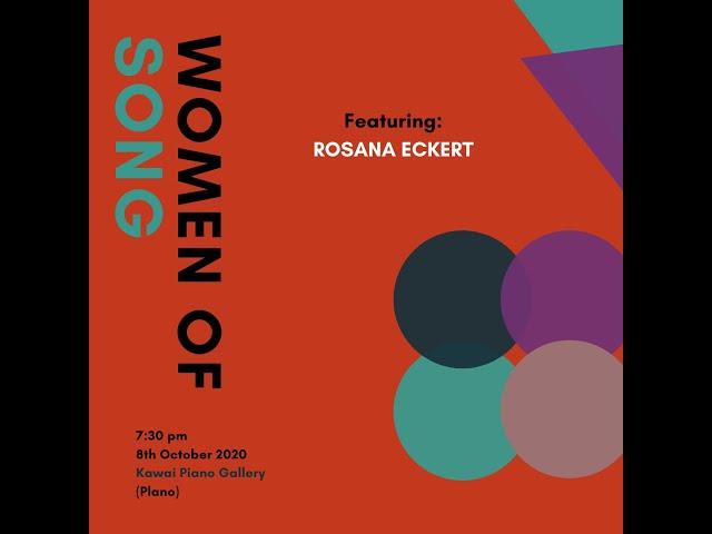 DJPS Presents- Rosana Eckert Quartet- "Women of Song"  10/8/2020