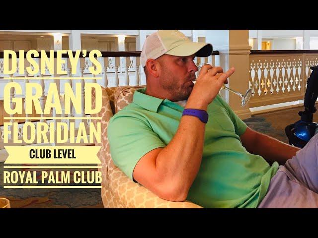 DISNEY'S Grand Floridian ROYAL PALM CLUB | Club Level TOUR | ROOM Tour | Main Building!