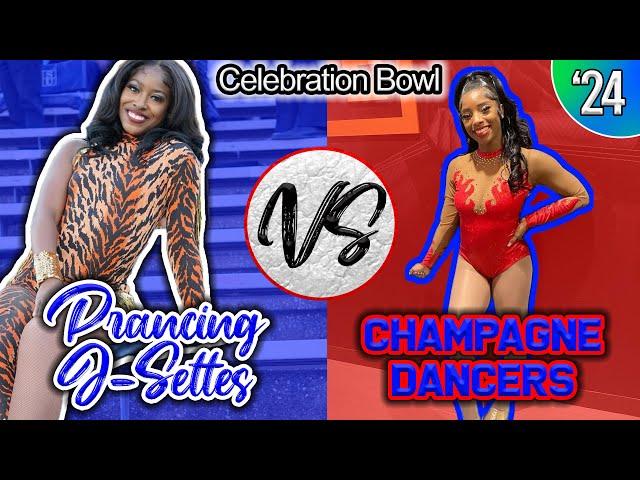 Prancing J-Settes VS Champagne Dancers | Celebration Bowl 2024 | REVIEW ️