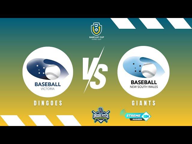 Barclay Cup Diamond 1 - Victoria Dingoes vs. NSW Giants