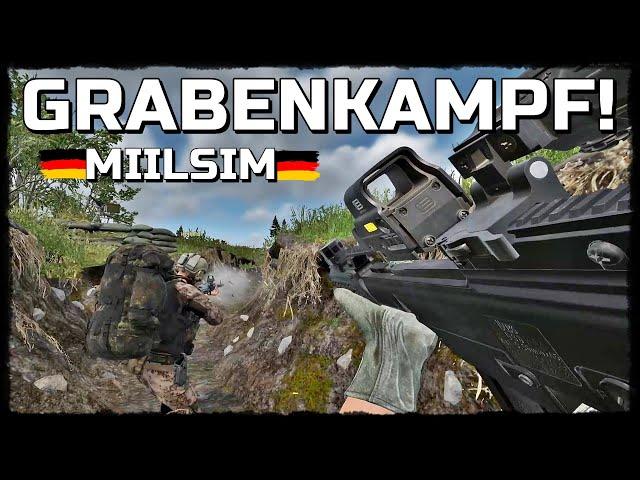 Taktischer Grabenkampf! - ARMA REFORGER - MilSim Gameplay - German