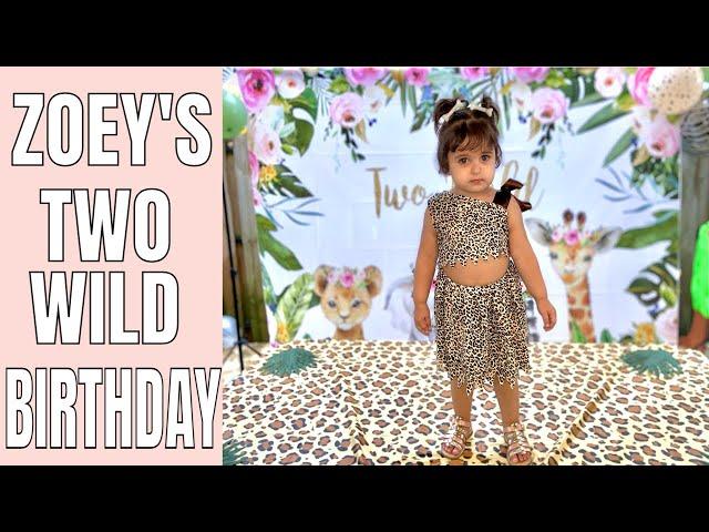 TWO WILD BIRTHDAY | ZOEY TURNS 2