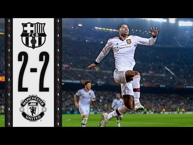 Marcus Rashford Is Unstoppable ‍ | Barcelona 2-2 Man Utd | Highlights