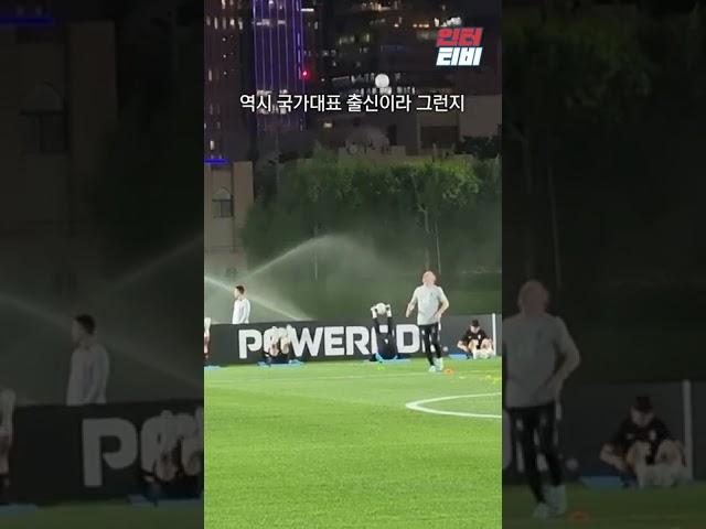 벤투 감독 볼 트래핑 미쳤다