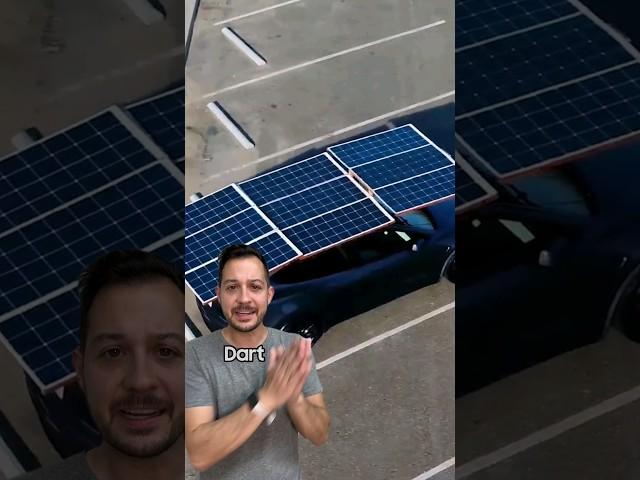 Tesla con paneles solares?