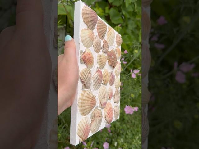 DIY Sea Shell Painting  ️