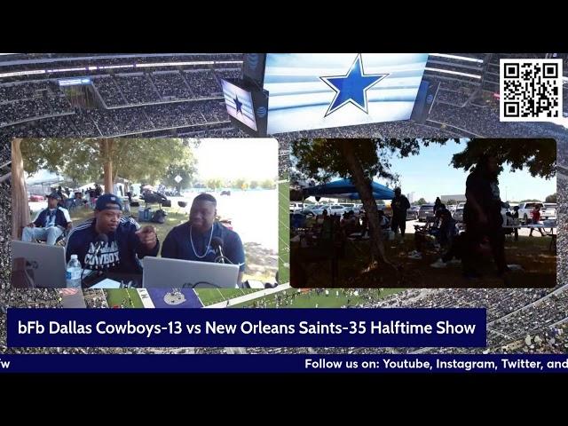 bFb Dallas Cowboys-13 vs New Orleans-28 Halftime Show