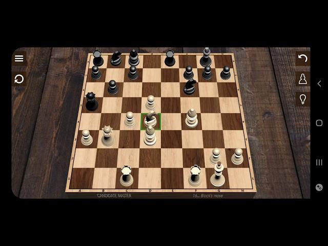 Chess Prince Candidate Master Level | How To Win | King Gambit Accepted