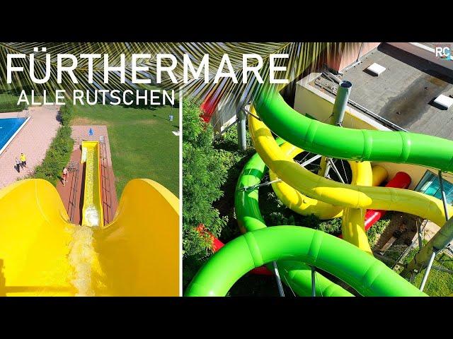 ALLE Wasserrutschen im Fürthermare! | 2024 | Erlebnisbad & Freibad Fürth