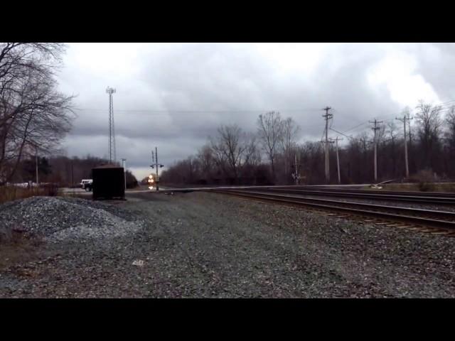 CSX ACE leads a CSX stack train