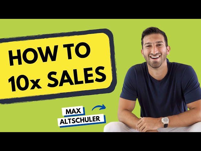 B2B Sales Secrets: Max Altschuler from Sales Hacker & Outreach