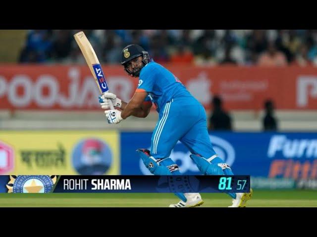 Rohit Sharma's Explosive 81(57) vs Australia Watch in Stunning 1080p Quality!