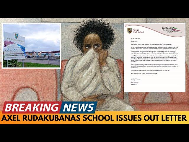 BREAKING NEWS: AXEL RUDAKUBANA'S SCHOOL SENDS OUT LETTER NOT TO SPEAK TO JOURNALISTS