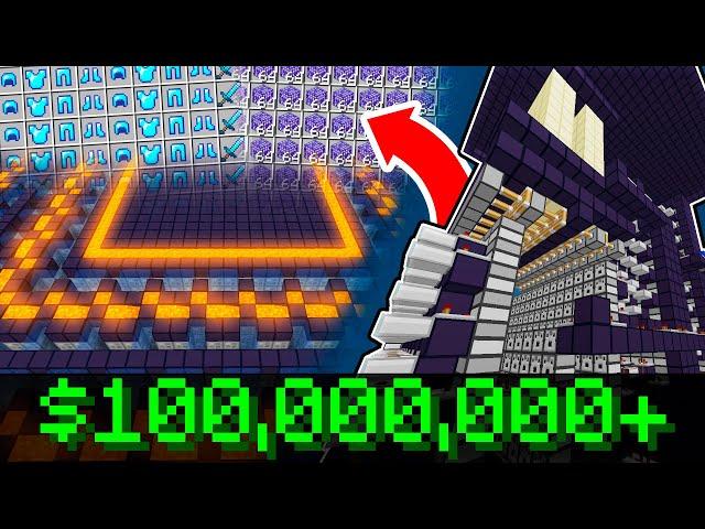 RAIDING OUR *TOXIC* RICH ENEMIES ON MINECRAFT FACTIONS..! (INSANE)