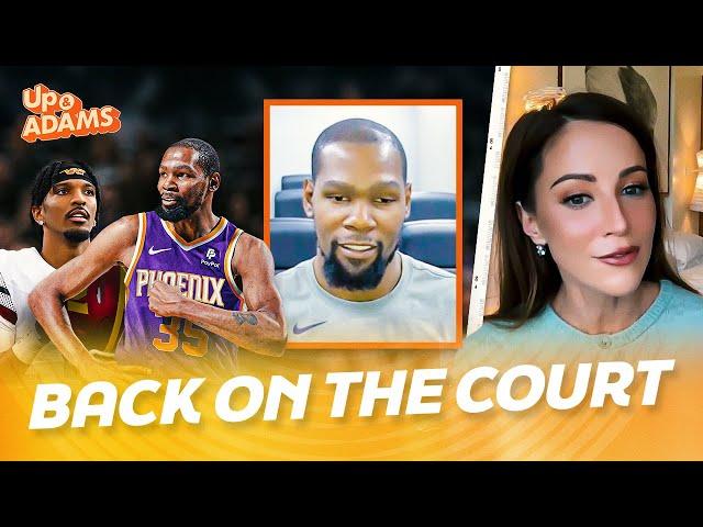 Kevin Durant Talks Return vs Lakers, Commanders Loss vs Cowboys, & AFC Playoff Teams