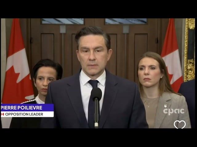 Pierre Poilievre  Leader of the Conservative Party of Canada statement on Iran nuclear bomb