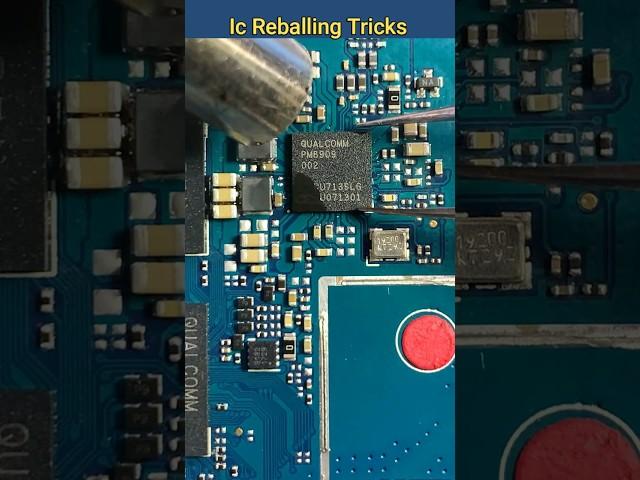 Ic Reballing Tricks #technology #mobilerepair