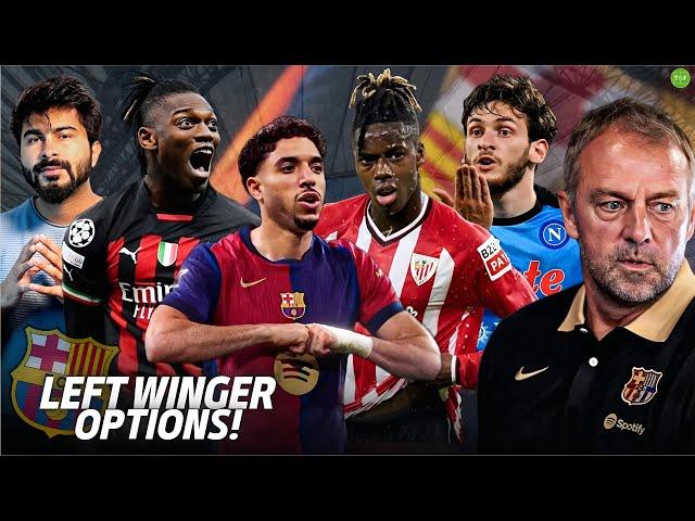 Why Barca Needs Wingers? | Marmoush, Leao & Nico Tactical Options