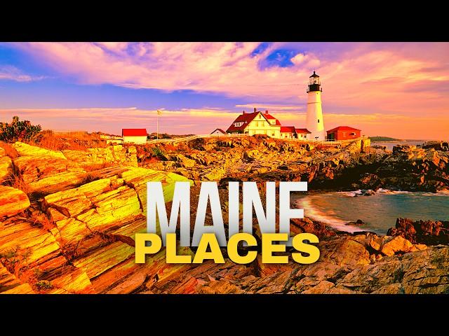 Top 10 Best Places to Visit in MAINE 2024 | US Travel Guide