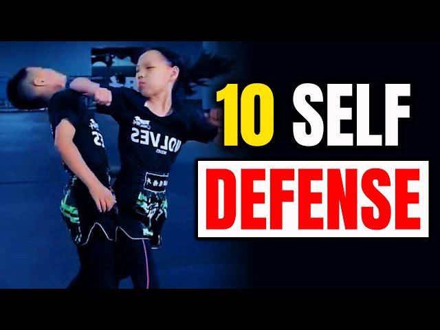 10 Amazing Self Defense Techniques| How To Protect Yourself?!