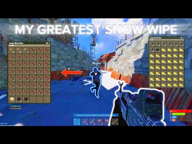 MY GREATEST SNOW WIPE ️ PT 1 - Rust Console Edition (Movie)