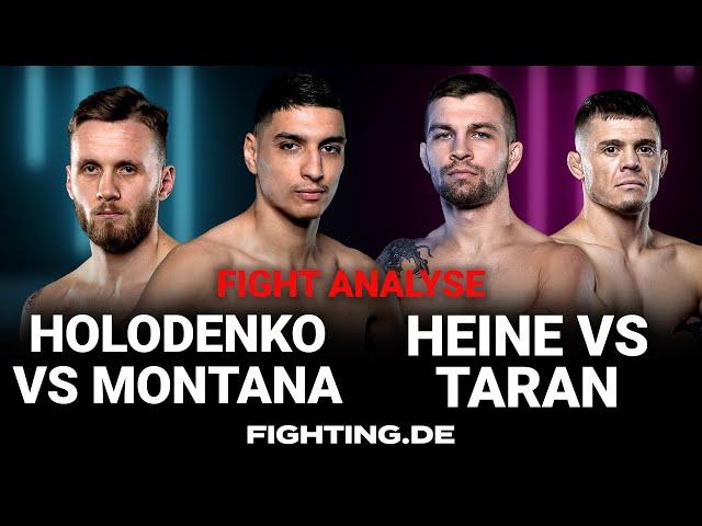 NFC 8: Montana vs Holodenko | Heine vs Taran | Fight Analyse - FIGHTING