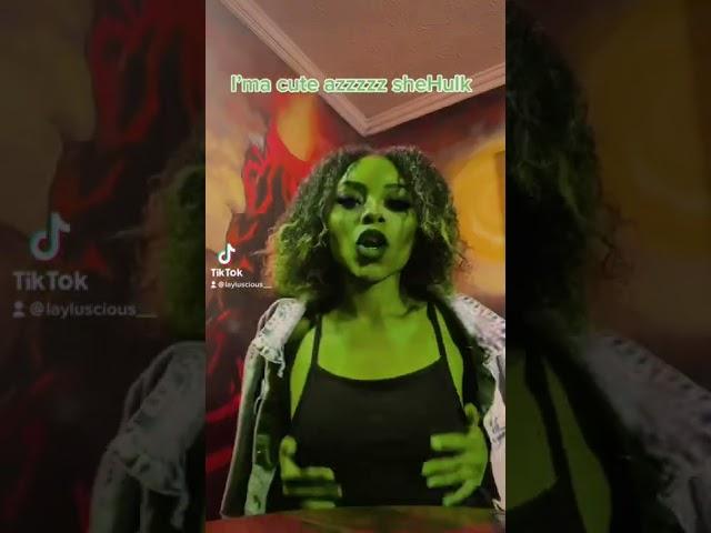 #shehulk took over #layluscious | #tiktok #tikokvideo #megantheestallion #tiktokchallenge #femmes