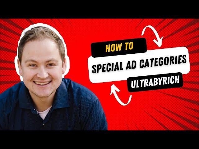 What Are The Special Categories For Facebook Ads?