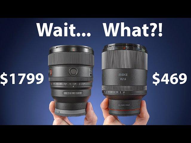 This Shouldn't Happen - Sony 85mm GM II vs Meike 85mm f1.4