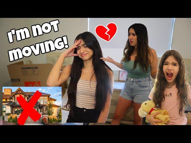 JASMINE DOESN'T WANT TO MOVE! PRANK***