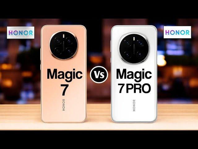 Honor Magic 7 Vs Honor Magic 7 Pro