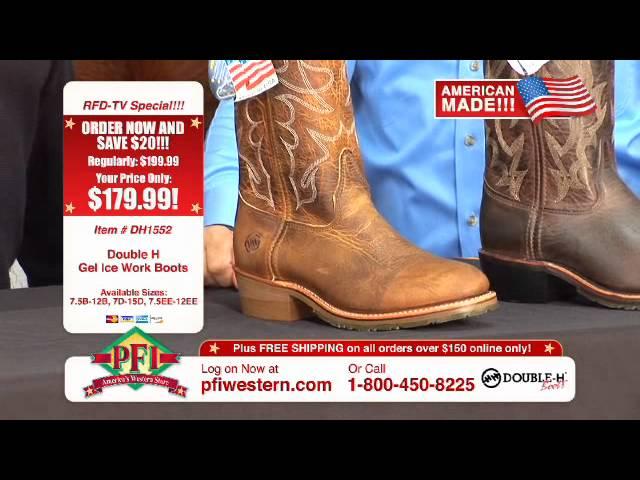 Double H Made in the USA R Toe Work Boots