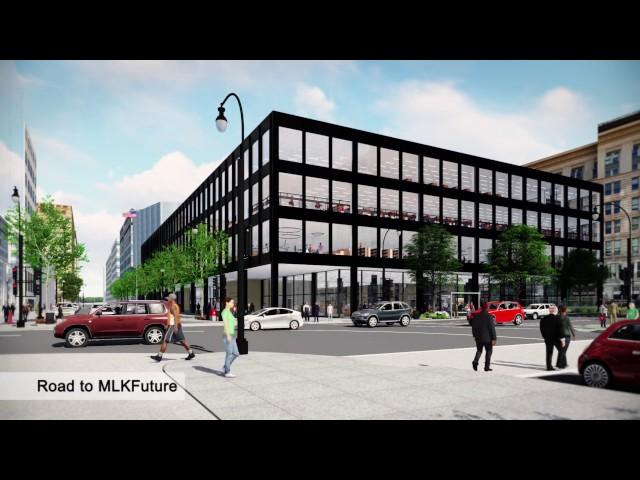 Martin Luther King Jr. Memorial Library - Modernisation Final Designs - Fly Thru Video