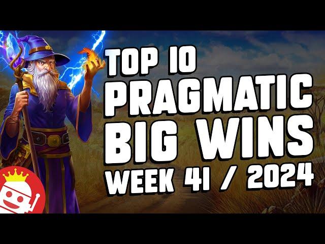  TOP 10 PRAGMATIC PLAY BIG WINS OF WEEK #41 - 2024