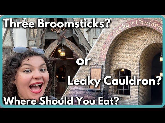 Which Wizarding World Restaurant Should You Eat At? (Leaky Cauldron or Three Broomsticks) Universal