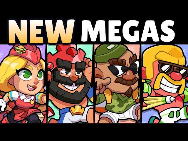 FOUR NEW MEGA UNITS IN SQUAD BUSTERS!