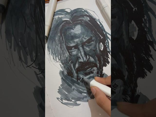 Who’s next?    #thebhimsenart #art #johnwick