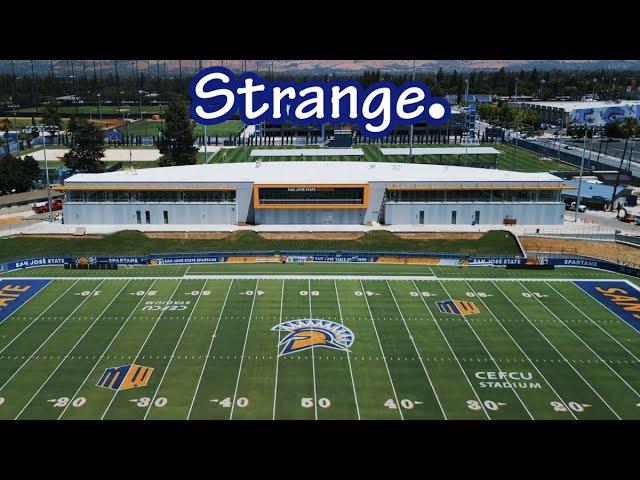 The Weirdest College Football Stadium of 2023...