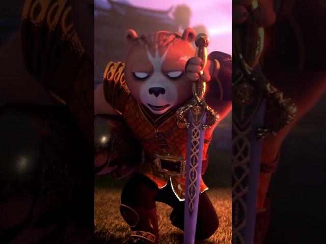 And I'm Po....  KUNG FU PANDA THE DRAGON KNIGHT