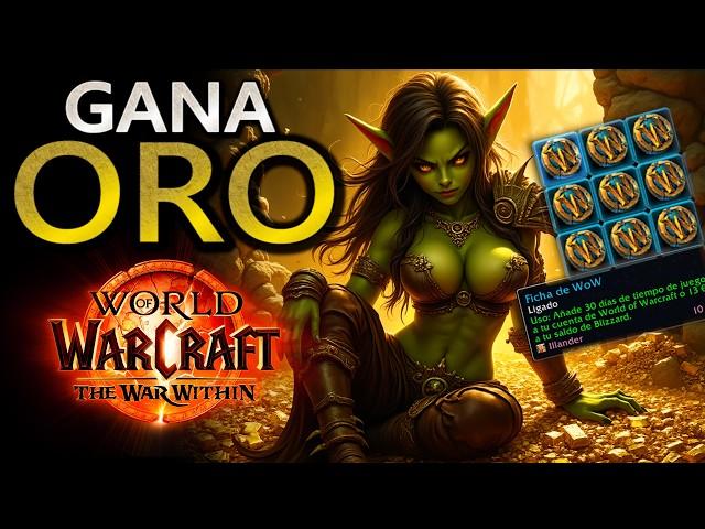 Método secreto con el cuál compré 13 fichas de WoW - Farmeo de oro