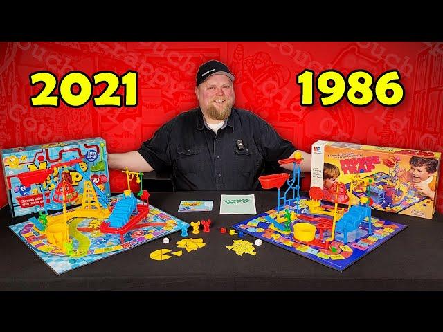 Mouse Trap Retro Board Game Review - Milton Bradley (1986) vs. Hasbro (2021)