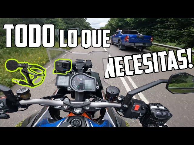 Como hacer MOTOVLOG  CONSEJOS CAMARAS y MICROS 