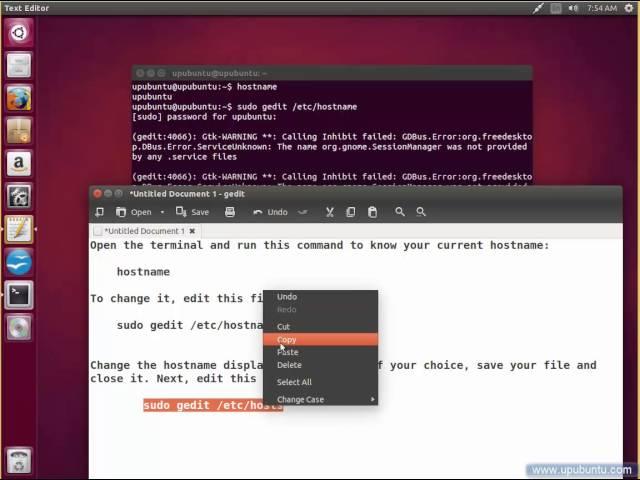 hostname How to Change Your Computer Name (Hostname) Under Ubuntu 14.10/14.04