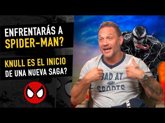 ¿Venom se enfrentará a Spider-Man?: Entrevista Tom Hardy I Venom 3 - The Top Comics