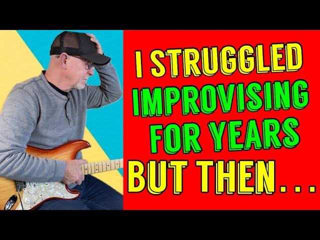 STEP BY STEP / IMPROVISE A SOLO ON GUITAR