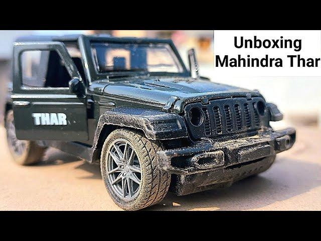 Mahindra Thar Unboxing | Diecast Model of Thar Jeep | Bajrang Wooden Toys #diecast #scalemodel