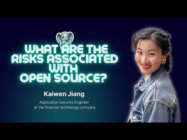 What are the risks associated with open source? | Kaiwen Jiang