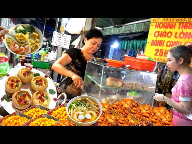 Amazing! Vietnamese Street Food - Ho Thi Ky Night Market - Compilation