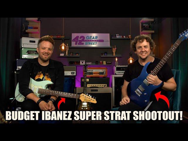 Ibanez budget beginner rock guitar shootout: AZES40 vs GRG121SP with Leigh Fuge at #42GSFour!